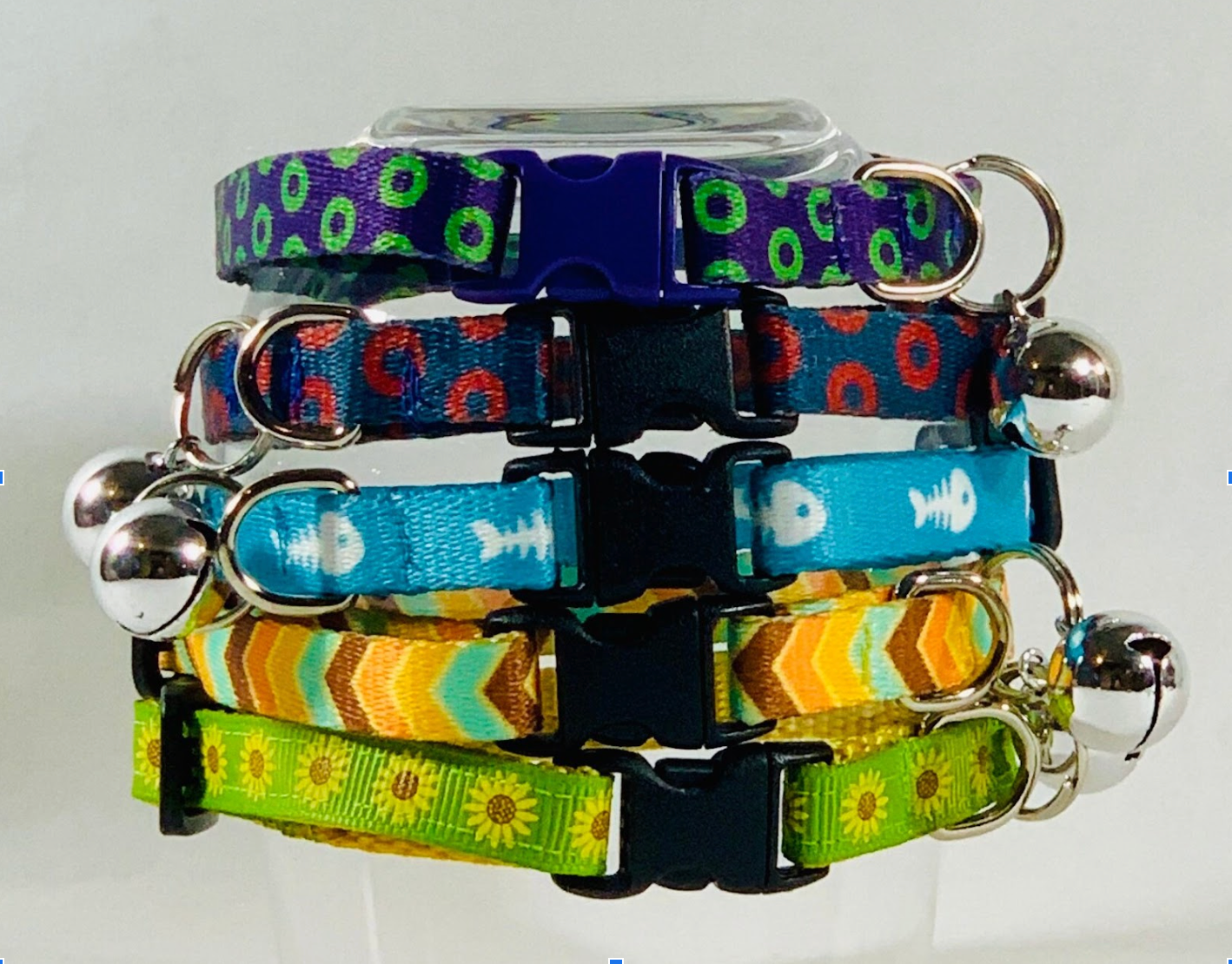 Phish Donut Dog Collar, Leash &/OR Keychain - Purple Green