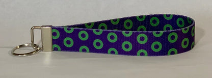 Donut Dog Collar, Leash &/OR Keychain - Purple Green